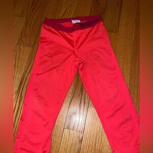 Nike Pro Bright Pink Leggings